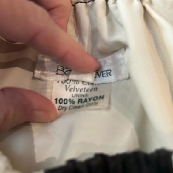 VINTAGE 70s JEANNE BOUCHEVER Cotton Velvet & Lace Patchwork Maxi‎ Skirt S-L - Picture 6 of 16